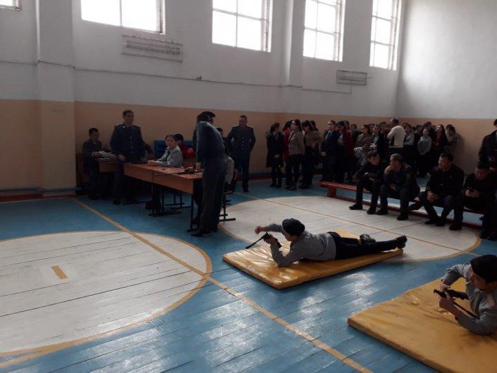 Мектебімізде "Кеңес әскерінің Ауғанстан жерінен шығарылғанына 30жыл болуына орай" "ЖАС САРБАЗ" патриоттық клубтар арасында пневматикалық винтовкадан оқ атудан аудандық жарыс өткізілді.