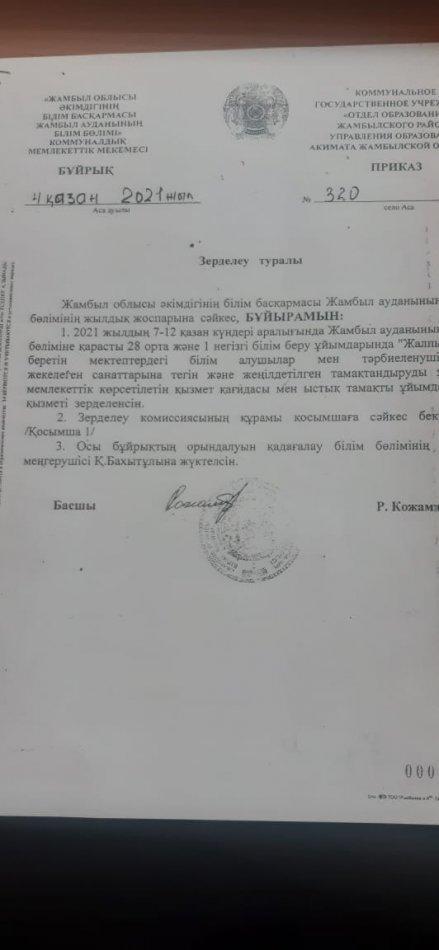 Ыстық тамақты ұйымдастыру зерделенді